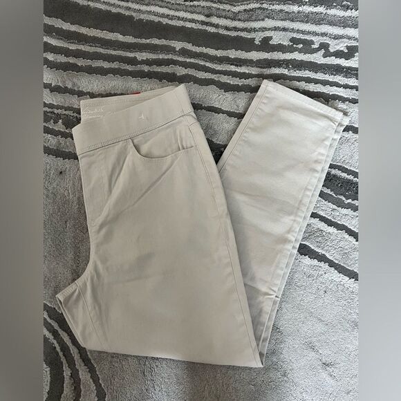 GLORIA VANDERBILT WOMEN’S MID-RISE PULL-ON PANTS CROP LENGTH SIZE: 8 - Picture 7 of 8